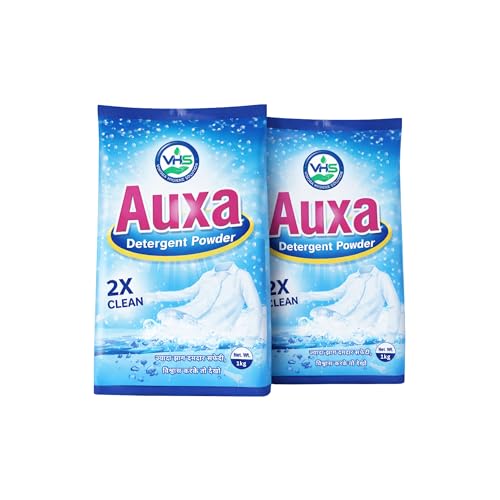 Image of Detergent Powder | High Foam Laundry Washing Powder for Clothes | Tough Stain Remover, Deep Cleaning Formula with Long Lasting Freshness 1Kg Pack (Pack of 2)