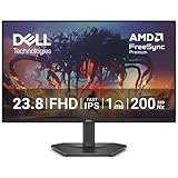 Dell SE2425HG 23.8インチ ゲーミングモニター(3年保証/FHD/Fast IPS,非光沢/DP1.4x1,HDMIx2,/FreeSync Premium/sRGB 99%/傾き/1ms,200Hz)