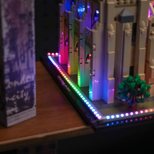 Image of LED Lighting Compatible with Lego Notre-Dame de Paris 21061，Light Kit Compatible with Lego Architecture 21061, NOT Included The Model Set - JUST Lights