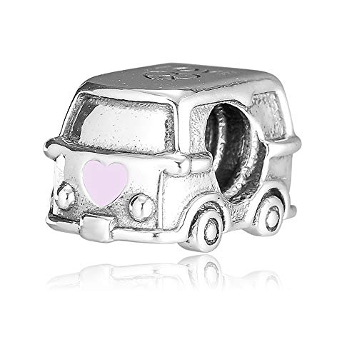 Perle camping-car argent 925 pour bracelet Pandora bijoux breloques mode