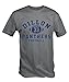 6TN Men's Dillon Panthers 33 T-Shirt Medium Ash Grey