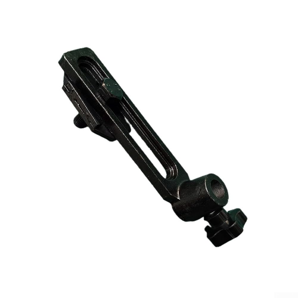 Base de support pour outils de tour à bois, 20 mm et 25 mm, support d'outils en fonte, pour petits Midilathes, travail du bois, projets de bricolage, noir, 230 mm de longueur (20 mm)