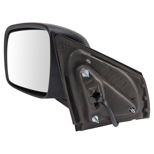 TRQ Driver Side Power Heated Mirror Textured Black Compatible with 2009-2015 Dodge Journey CH1320301 by TRQ - Image 6