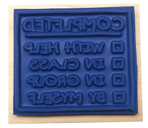 Stamps By Impression St 0899A Completed - Teacher's Rubber Stamp #TOP4