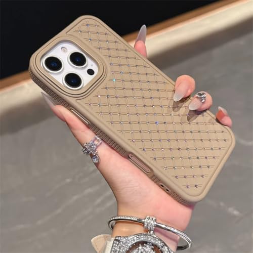 Coque iPhone 12 marron en TPU souple et antichoc pour protection de smartphone