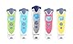 Veroval baby Infrarot-Thermometer Silber, Berührungslose und Geräuschlose Messung, Körpertemperatur, Objekttemperatur, Umgebungstemperatur, schnelle Messung, einfache Handhabung