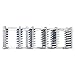 Newage Industrial 96000 Adjustable Wall Mount Pan Rack, 2" Spacing, 4 Adjustable Dividers
