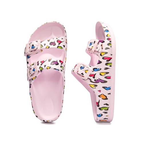Image of FUNKYMONKEY Kids EVA Slides Waterproof Slip-on Pool Sandals for Boys Girls