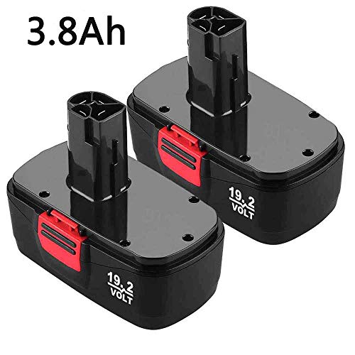 Upgraded 3800mAh C3 Battery Replacement for Craftsman 19.2 Volt Battery 315.115410 315.11485 130279005