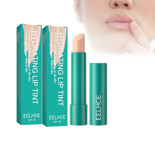 Thrive Lip Tint Hydrating -Tinted Lip Balm Hydrating,Thrive Sheer Strength Hydrating Lip Tint Natural Ingredients Strong Moisturizing Lipstick, Non-Sticky And Long-Lasting (2pack, Clear Shimmer)