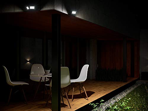 Good Earth Lighting Led Security Flood Light, 2100 Lumens, 5000K, Dusk To Dawn Flood Light, Manual Override, 50,000 Hours, Direct Wire, Weatherproof, Etl & Energy Star Certified, Bronze Finish (Se1093-Bp2-01Lf0-G) #TOP6