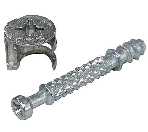 AERZETIX: 30 ensembles goujon ferrure raccord d'assemblage rastex panneau 18mm meuble 15/7mm C41548