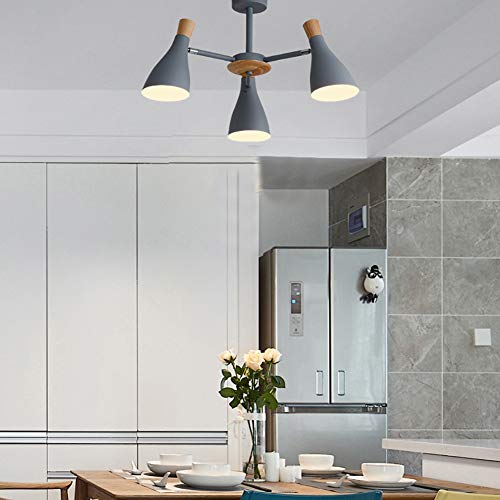 Éclair de pendentif macaron E27 pour illuminer une salle à manger chaleureuse - 6