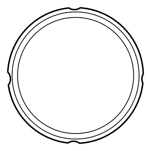 Silicone Sealing Ring for Instant Pot - 8 Quart, Food-grade Silicone Fits Duo, Duo Plus, Ultra, Viva - 2 Pack