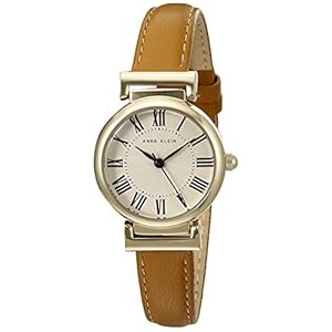Anne Klein Women’s Leather Strap Watch