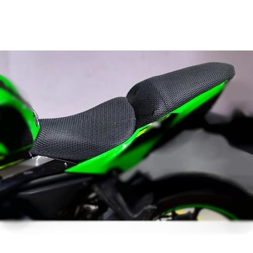 Funda protectora asiento transpirable sillín para Kawasaki Ninja 5