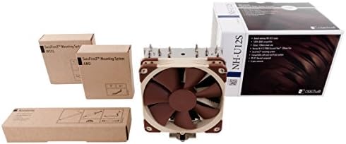 Noctua NH-U12S, Premium CPU Cooler with NF-F12 120mm Fan (Brown)