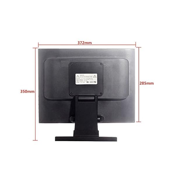 15"Touchscreen LCD Monitore, HanseMay 1024x768 Auflösung VGA Touchscreen Monitor für POS-Ständer Einzelhandel Restaurant Bar Pub – Bild 6