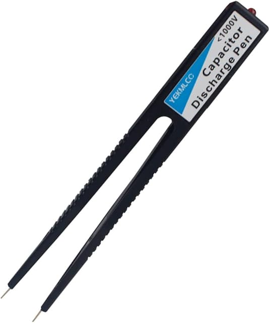 SPORTARC 1000V High Voltage Fast Discharge Capacitor Discharge Pen Repair Tool Capacitive Drain Pen