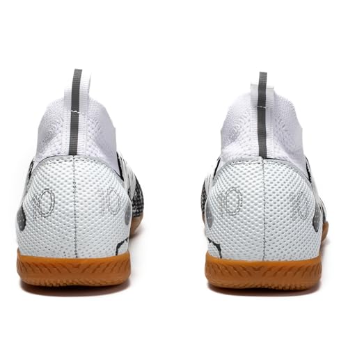 Men's Indoor Flat Bottomed Football Shoes Durable Comfortable Training Non Slip Soccer Sneakers4