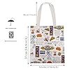 KUIYAI Tv Show Inspired Gift central Perk Canvas Tote Bag For Shopping Travel Best Friend Gift Bestie Gift #3