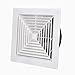 SMM BadlüFter Haushalts-Absaugventilator GeräUscharme Absaugventilatoren Wandfenster Typ 12 Zoll Ventilatoren for KüChe Bad Ventilator