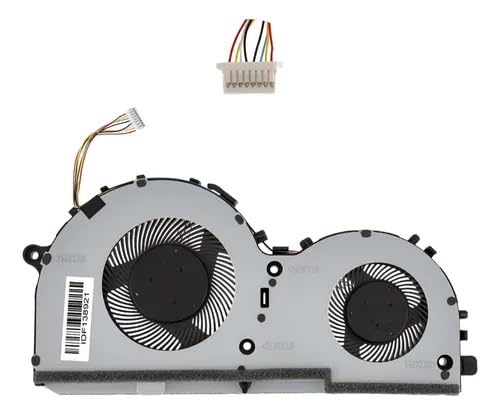 Image of High- Quality Replacement Internal CPU+GPU Cooling Fan for Lenovo Ideapad L340 Gaming L340-15IRH L340-17IRH L330-15 17ICH Series DC28000E1D0 Laptop. Comes With MH501 (Cooling paste).