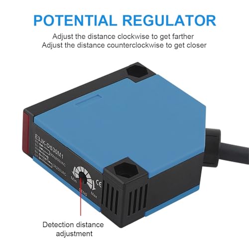 Capteur photoélectrique E3JK interrupteur proximité détection diffuse 90-250V - 4