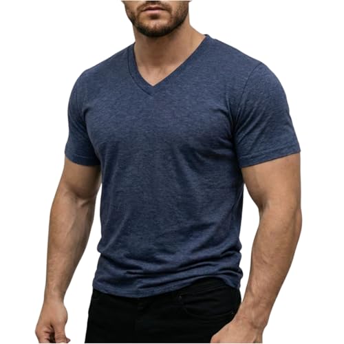 Maglia Mezza Manica Uomo, Sottogiacca Manica Corta Pancia Bodybuilding Traspirante Completo Estiva Slim Fit Divertenti Tshirt , Abbigliamento Fincut Tennis Girocollo Maglietta Intima Uomo, XXL