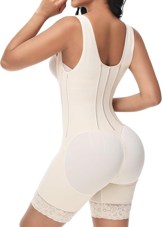 M MYODRESS Fajas Colombianas Moldeadoras Body Shaper BBL Post Surgery Postpartum Stage 2 3 High Compression Garment - Image 2