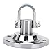 oceanside Boxing Sandbag, Rotating Steel Buckle Hook Roof Swing Hanging Chair Fixed Plate Buckles for Fitness Equipment Accessory