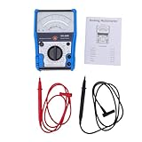 SENECESLI Handmultimeter-Tester, Hochempfindliches Sondenmessgerät, Weitbereichsmesswerkzeug für den Wissenschaftlichen Forschungsunterricht, SK-88B Zeigermessgerät für die Immobilienwartung (SK-88B)