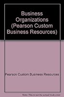 Business Organizations 0558466184 Book Cover