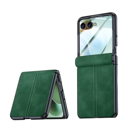 �K�pMotorola Razr Ultra 2026/70 Ultra�p�P�[�X�A�����X�N���[���v���e�N�^�[�t�������^PU���U�[�}�b�gPC�ϏՌ����d�b�J�o�[�X�}�[�g�t�H���P�[�X�C�K�pMoto Razr 70/70 pro/60 pro (�ΐF,Razr70 