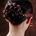 Lurrose Chinese Hair Stick Flower Hair Chopsticks Vintage Hairpin for Woman