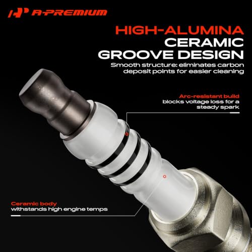 A-Premium Iridium Platinum Spark Plugs Compatible with Honda Accord & Jeep by A-Premium - Used condition - Image 6