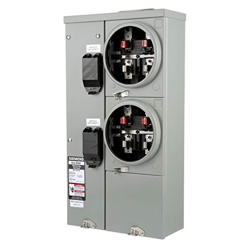 Siemens 200A, 5 Jaw, 125A per Position,2 Position, Ringless Cover,