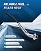 ECCPP Fuel Gas Tank Filler Neck Tube Pipe E7TZ9034B FN725 Fuel Tank Tube Fit for 1987-1996 for Ford for F-150 1987-1997 for Ford for F-250 1990-1997 for Ford for F-350