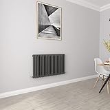 Livré avec tous les supports et raccords, pas de vannes de radiateur incluses.