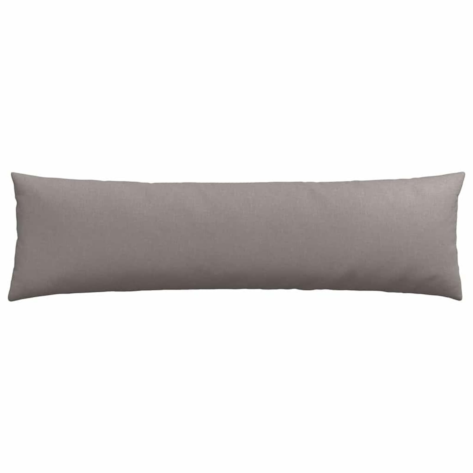 Cuscino per divano tortora, 145 x 40 x 20 cm, 2 pezzi, in morbido tessuto con rivestimento sfoderabile e imbottitura in poliestere, adatto per interni per ambienti moderni