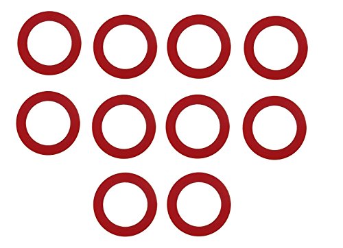 TRONWIRE 10-Pack Premium Toilet Flush Valve Replacement Seal - Fits 210 And 211 Flush Valves