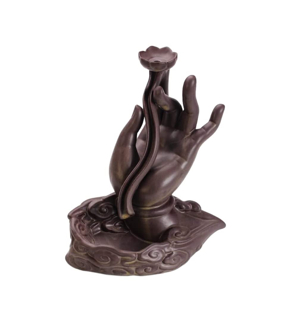 Räuchergefäß Yoga Creative Reflux Weihrauchbrenner Viewing Flow Sandelholz Weihrauchbrenner Keramik Weihrauchbrenner Teezeremonie Dekoration Aromatherapie