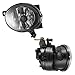 Pair Fog Lights compatible with Beetle 2015-2018 Front Bumper Driving Lamps Assembly Clear Lens