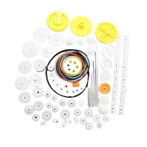 Trufolxiaz 82-teiliges Zahnrad-Set für Modellbau