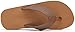 MAIITRIP Mens Flip Flops Size 8.5,Summer Beach Soft Comfortable Shoes,Non-Slip Rubber Shower Thong Sandals with Arch Support,All Brown