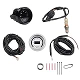 30-4110 UEGO Air Fuel Ratio Gauge AFR 52mm with 4.9 LSU Sensor, wideband Sensor WideBand A/F Ratio UEGO O2 Controller Gauge Kit