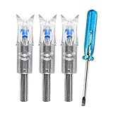 Das Blinken von gut sichtbarem Licht erleichtert Ihnen das Auffinden Ihres Pfeils