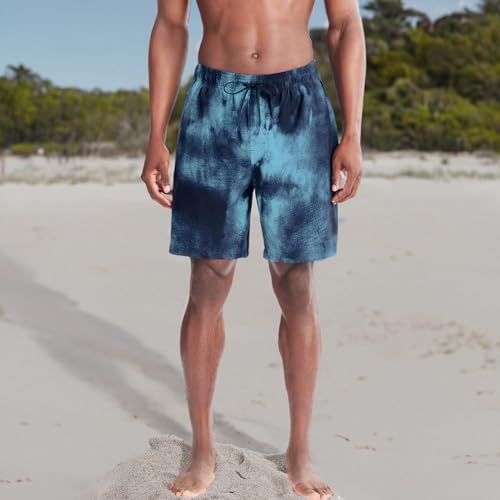 Image of Under Armour Men's Compression Lined Volley Swim Trunks, UPF 50+ Sun Protection, Drawstring Closure & Elastic Waistband