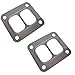 Turbo T6 Flange Stainless Metal Gasket Divided Twin Scroll Turbine Housing