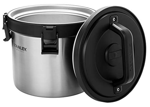 Stanley Adventure Stay Hot 3Qt Camp Crock Pot - Vacuum Insulated Stainless Steel Food Container - Keeps Food Hot For 12 Hrs & Cold For 16 Hrs #TOP3